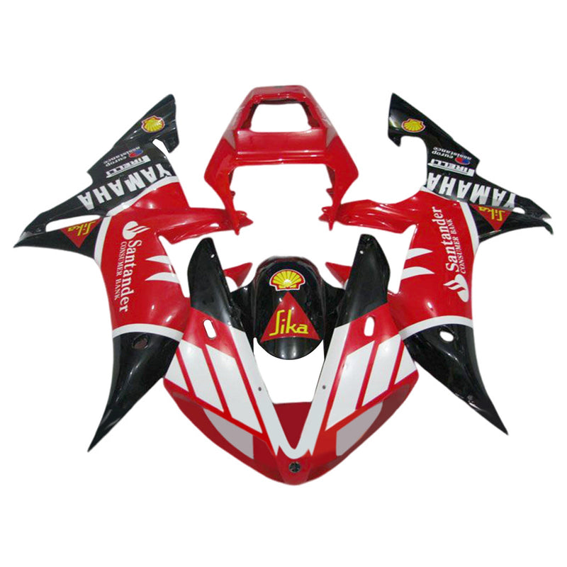 2002-2003 Yamaha YZF 1000 R1 injeksjonskinnesett kroppsplast ABS