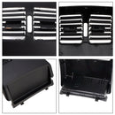 Abdeckung für die Lüftungsdüsen der hinteren Mittelkonsole der Mercedes-Benz C-Klasse W204 (2007–2014), schwarz