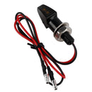 12V LED Blinker Anzeige Licht 8mm Universal Motorrad Für Yamaha