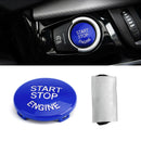 Start Stop Motor Button Switch Cover til BMW E Chassis E91 X5 E70 E60 Blue