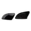 2pcs Gloss Black Door Wing Mirror Cover Caps Casing For VW Golf MK6 2009-2013 5K0857538