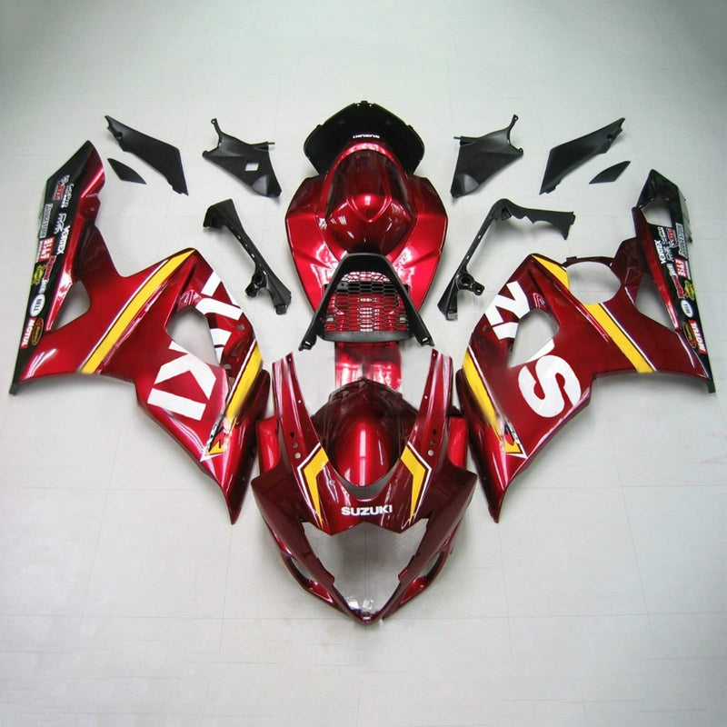 2005-2006 Suzuki GSXR1000 K5 Zestaw wyzwalacza wtrysku Nadwozie Plastik ABS