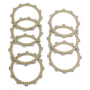 Conjunto de discos de fricción de embrague para Kawasaki EX500 Ninja 500 1994-2005 13088-1013