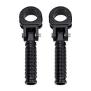 Universella fotstöd framtill, lämpliga för motorcyklar med 1,25-tums styrförare