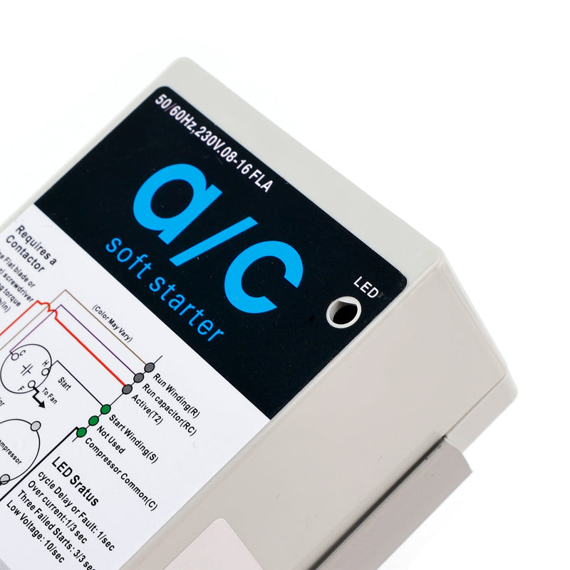 08-16A Softstartmodul für 1,75-3,5 Tonnen AC-Einheiten, Rückwärtsmotorschutz
