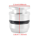 Tacho Block Off Connector Delete Speedo -port för Th350 350 bilöverföring