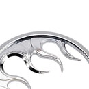 Cubierta embellecedora de rejilla de altavoz en forma de llama para Touring Electra Glide Ultra Classic