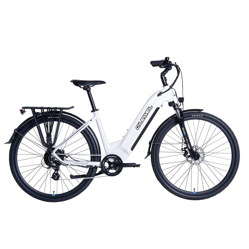 700C*45C 36V 16,5AH 250W 8-växlad elcykel E-cykel aluminium