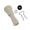 ThermoBlock inloppskontakt, packning, distans och gaffel D8mm set för vattenvärmeelement lämplig för Philips kaffemaskin 422224777123