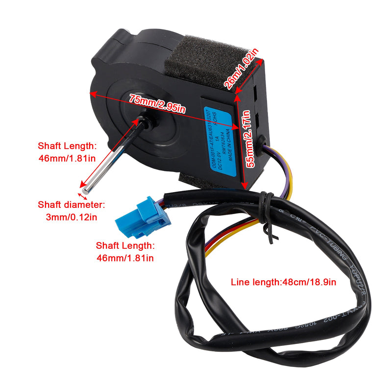 EAU 63103207 Motor de ventilador de geladeira-evaporador para refrigerador LG Kenmore