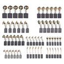 60Pcs 10 Größen Elektromotor Kohlebürsten Ersatz für Power Tool