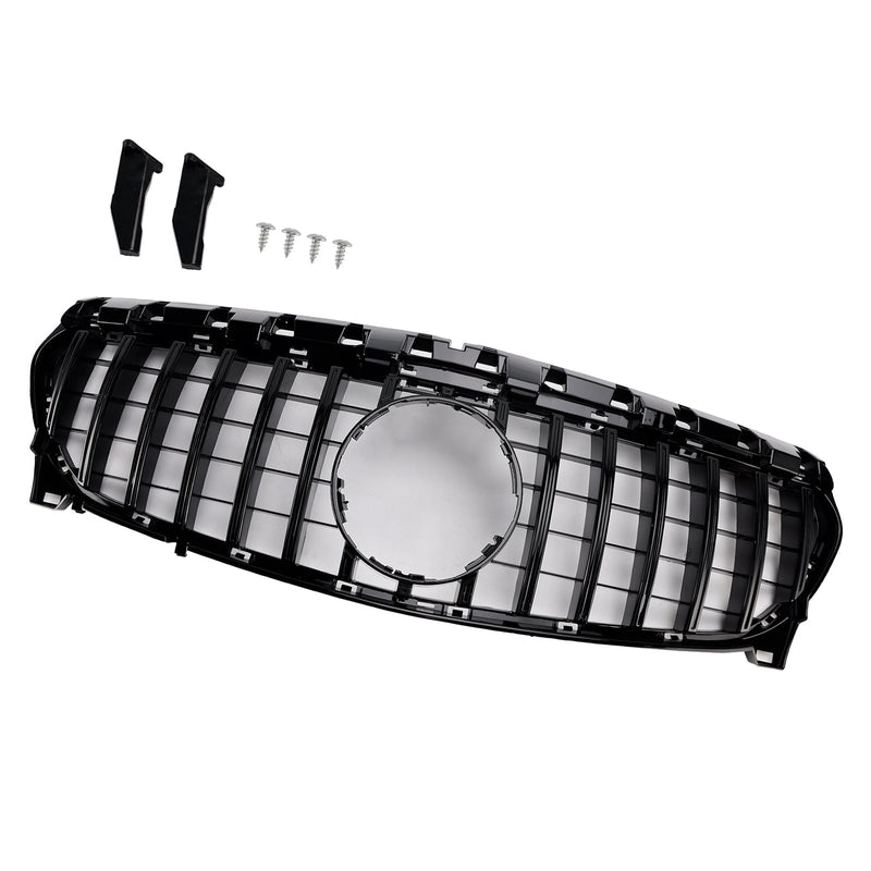 2013-2019 Mercedes Benz CLA-CLASS W117 CLA250 GT Style Front Bumper Grill Grille