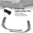 2019-2023 Audi A6 C8 S-Line S6 2PCS Front Nebelscheinwerfer Lampe Trim Grau