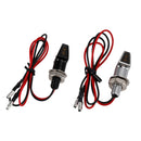 12V LED Blinker Anzeige Licht 8mm Universal Motorrad Für Yamaha