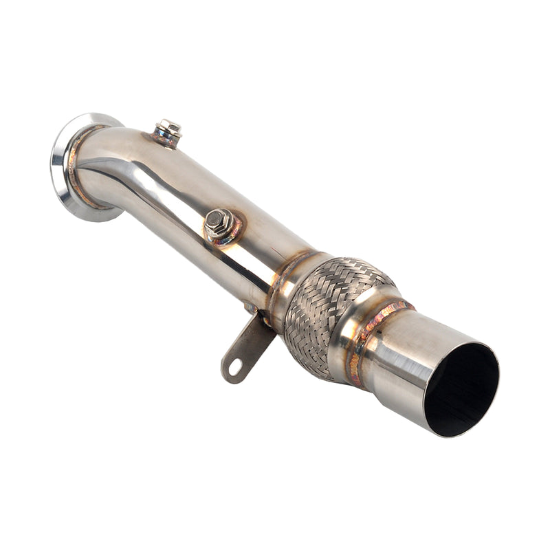 3.5" Turbo Catless Exhaust Downpipe für BMW N55 535i 640i 740Li F01/F10/F11/F07 F12/F13