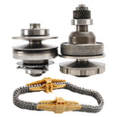 JF018 JF018E CVT Auto Übertragung Pulley Mit Gürtel Kette Für Nissan 30 Zähne