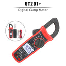 UT201+ Digitales Stromzangenmessgerät 4000 Counts Multimeter Automatische Bereichswahl Echter Effektivwert Gleichstrom