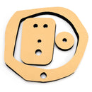 1997–2001 Jeep Cherokee XJ Wrangler HVAC-Gehäuse-Dichtungssatz TJ 04874069AB