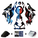 Injection Verkleidung Kit Karosserie Kunststoff ABS fit Für Kawasaki ZX6R 2019-2023