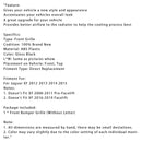 XF-R-tyylin etukerroksen baarigrilli Grille Fit Jaguar XF 2012-2015 Gloss Black