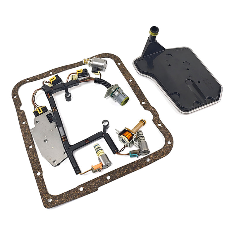 1993-2002 Tahoe Yukon V8 4,8 l 5,0 l 5,3 l 5,7 l 4-Gang 4WD 4X4 9-teiliges 4L60E 4L65E Getriebe-Magnetschalter-Kit 8677314