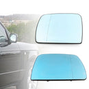 Blau Beheizte Links &amp; Rechts Fahrer Seite Flügel Spiegel Glas Für BMW X5 E53 1998-2006