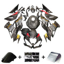 Injection Verkleidung Kit Karosserie Kunststoff ABS fit Für Kawasaki ZX6R 2019-2023