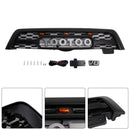 Frontstoßstangengrill in Mattschwarz, passend für Toyota Sequoia 2005-2007 mit LED-Beleuchtung