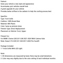 2021-2024 BMW 5 -sarja G30 G38 Double-Amallenienrill Black Gling