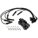 1x Zündspule + 6x Zündkerzen + 6x Zündkabelsatz UF434 für Chevrolet, GMC, Pontiac