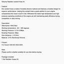 Silikon-Kühlmittelschlauch für Suzuki GSX-8S (2023–2025)