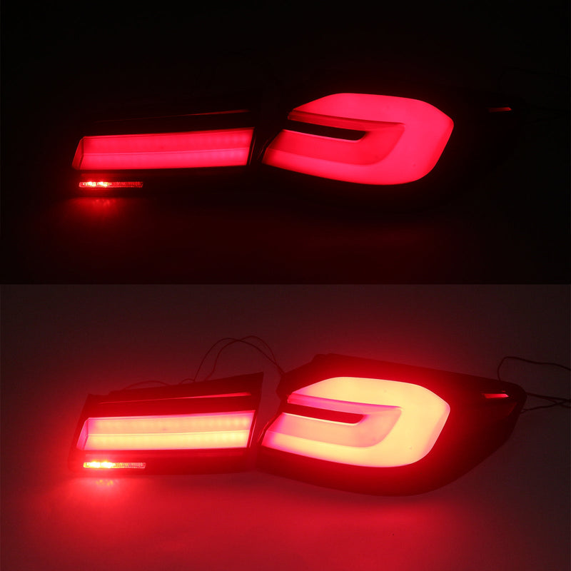 2018–2020 BMW 5 -serie G30 G38 L & R Red LED baklys Turn lysmodul