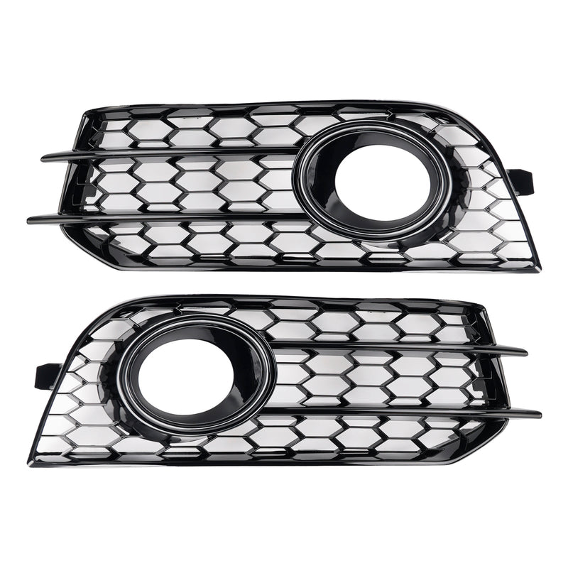 2010–2014 Audi A1 Frente -Piso Rod Honeycomb nevoeiro Cooler Grille Tampa preta