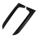 2012–2018 Audi A6 C7 Allroad Avant schwarz glänzend Paar Heckscheibe Seitenflügel Spoiler