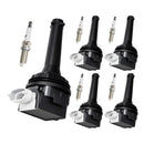 2012–2016 Volvo S60 2,5 l L5 5 x Zündspule Pack UF517 + Zündkerzen