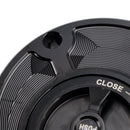 CNC-maskinert svart nøkkelfri drivstofftanklokk for Yamaha FZ1 FZ6 FZ8 YZF R1 R6 R3 FZR 750
