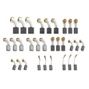 60Pcs 10 Größen Elektromotor Kohlebürsten Ersatz für Power Tool
