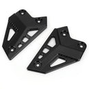 CNC aluminium hælbeskyttelse sett svart for Kawasaki Z 900 år 2017 - 2021