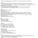 2013–2016 Chevrolet Trax 1,4 l Zylinderkopf mit Dichtungssatz 55573669 HS26540PT-1