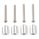 2023–2025 Kawasaki Eliminator 450/SE, schwarzer Gepäckträger, Rohrtyp