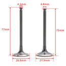 2007-2015 Yamaha WR450F Sylinderhodeventilpakninger 5TA-12112-00 4SV-12119-00