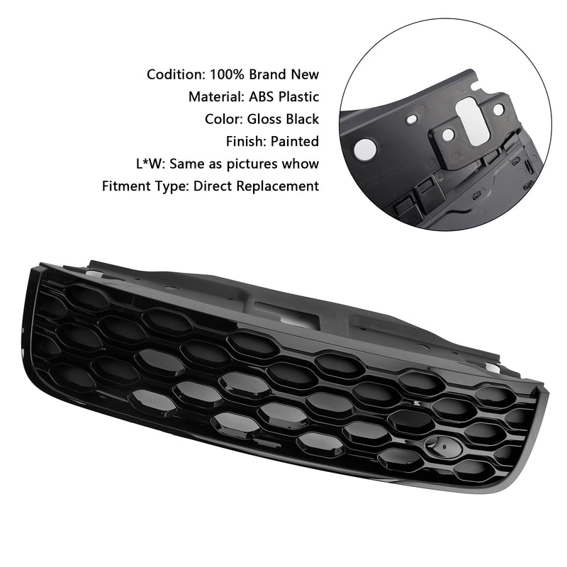 2017–2020 Land Rover Discovery 5 L462 Front -Floor Bar Grill, Black