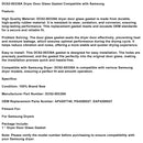 Dryer Door Glass Gasket DC62-00339A Compatible with Samsung