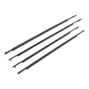 2010–2015 Toyota Prius 4 Stück Tür Glas Gürtel äußere Formteil Dichtungsstreifen