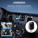 Skrzynka przyłączeniowa USB 2 w 1 z kluczem samochodowym: bezprzewodowy adapter Apple CarPlay i Android Auto