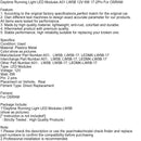 LED-moduler for kjørelys A01 LW5B 12V 6W 17-2Pin For OSRAM