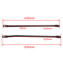 Simson S50 S51 S70 Enduro Rahmenstützstreben Rechts + Links m. Anschweißplatte