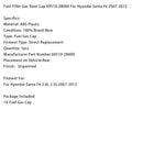 Tankdeckel für Hyundai Santa Fe 2.4L und 3.5L (2007–2012) 69510-2B000