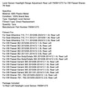 Niveausensor Leuchtweitenregulierung Hinten Links Für VW Passat Sharan 7N Seat