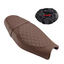Fahrer Beifahrersitz Vorne Hinten Kissen Unten Schwarzc Für Street Twin Speed Twin BraunC